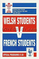 Wales Students France Students 2000 memorabilia